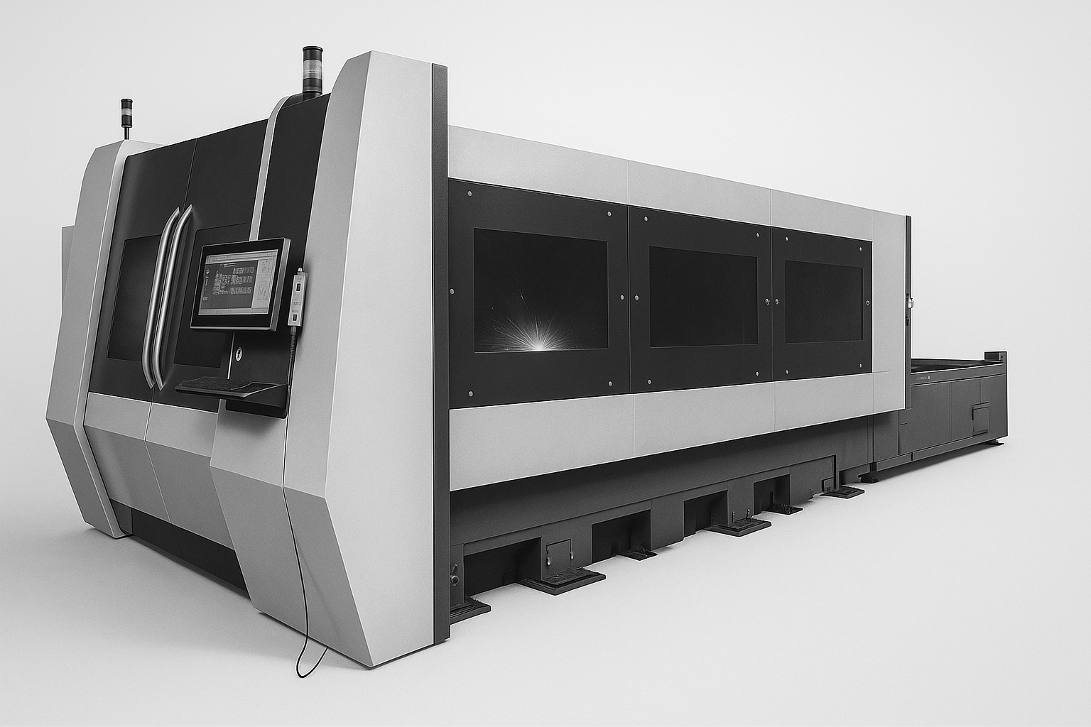 Bystronic BySmart Fiber 3015 — волоконный лазер