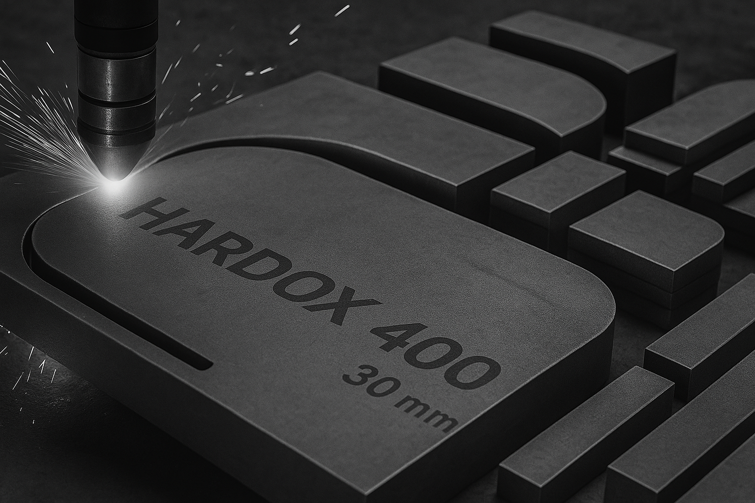 Hardox 400, 30 мм — плазменная резка толстого износостойкого листа